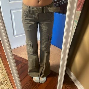 Y2K Garage green cargos